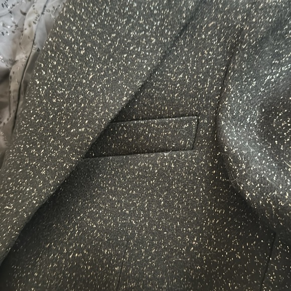 Zadig & Voltaire Venus sparkle Metallic wool blend blazer - Picture 8 of 11